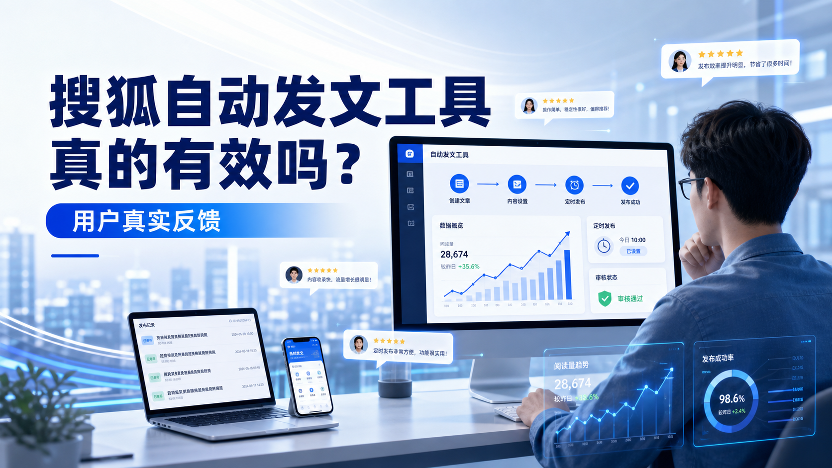 搜狐自动发文工具真的有效吗？琼海用户的真实反馈